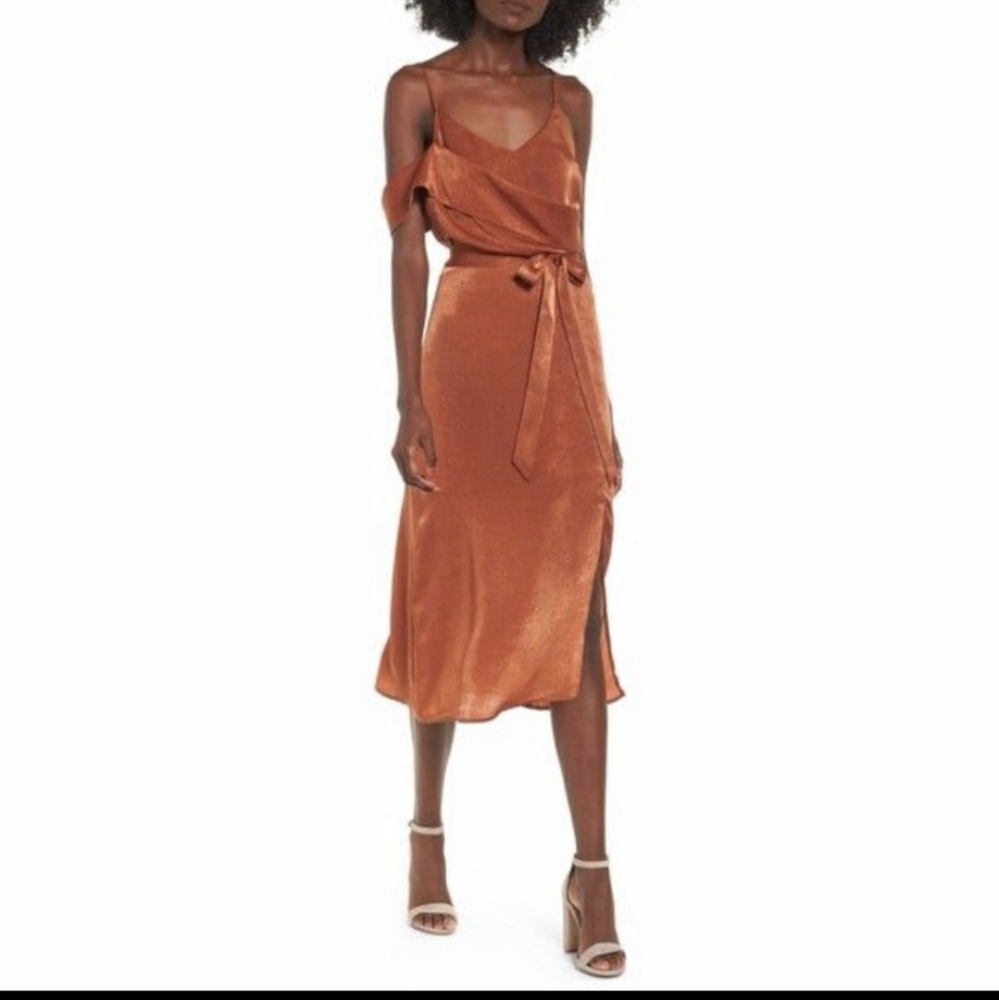 JOAS One Shoulder Belted Midi